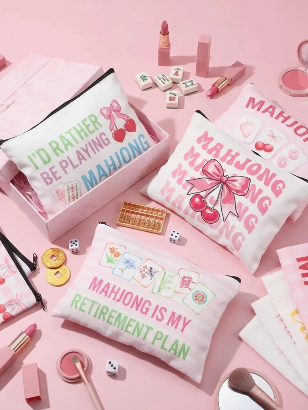 Mahjong Bags 7 pack - NEW